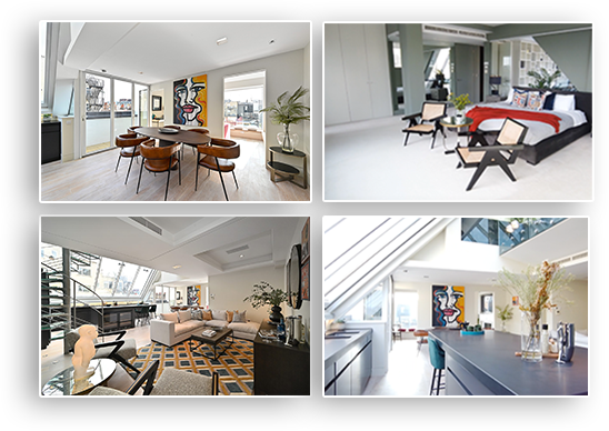 An image showing 4 photos of a property.