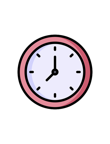 An image of a clock to convey business efficiency.